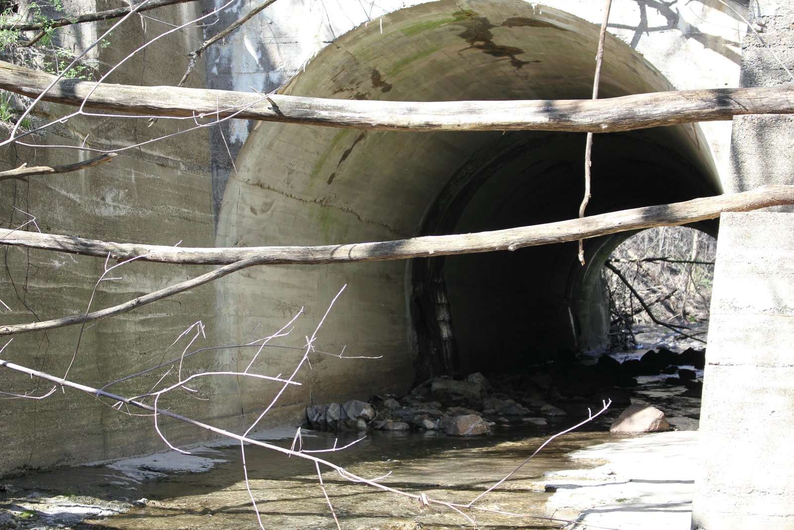 West abutment